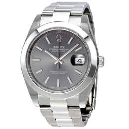 Rolex Oyster Perpetual Datejust Rhodium Dial Automatic Mens Watch 126300rso