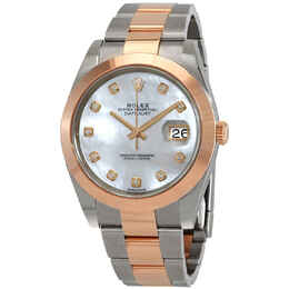 Rolex Datejust 41 Automatic Chronometer Diamond Mens Watch 126301MDO 126301 mdo
