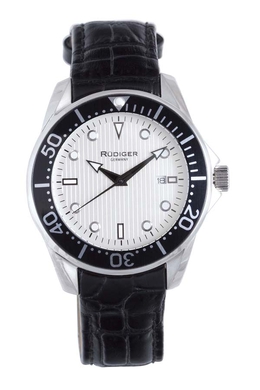 Rudiger Chemnitz White Dial Mens Watch R2000-04-001L