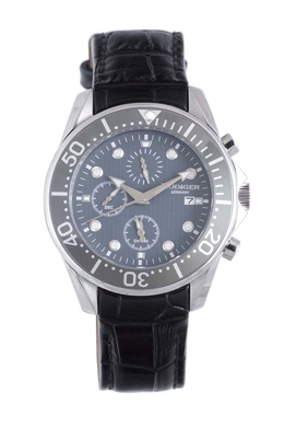 Rudiger Chemnitz Chronograph Blue Dial Mens Watch