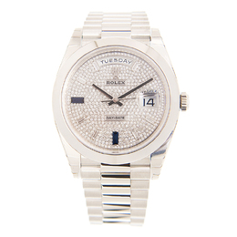 Rolex Oyster Perpetual Day-Date 40 Automatic Chronometer Mens Watch 228206-0029 228206pavep