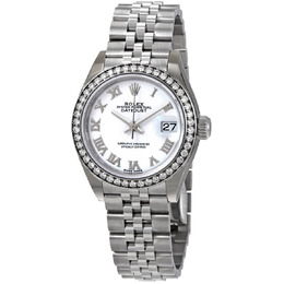 Rolex Lady Datejust Automatic White Dial Ladies Jubilee Watch 279384wrj