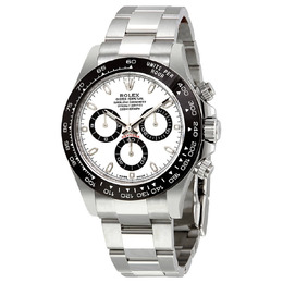 Rolex Cosmograph Daytona White Dial Stainless Steel Oyster Mens Watch 116500WSO 116500ln