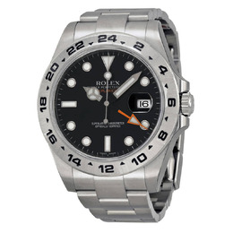 Rolex Explorer II Black Dial Stainless Steel Oyster Bracelet Automatic Mens Watch 216570bkso