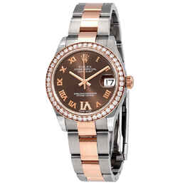 Rolex Datejust 31 Automatic Chronometer Diamond Ladies Watch 278381chrdo