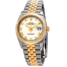 Rolex Datejust 36 White Dial Mens Stainless Steel and 18kt Yellow Gold Jubilee Watch 126233wrj