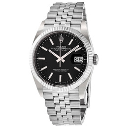 Rolex Datejust 36 Automatic Black Dial Ladies Watch 126234bksj