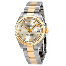 Rolex Lady-Datejust Silver Diamond Dial Automatic Ladies Watch 279173sdo