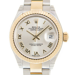 Rolex Lady-Datejust Silver Dial Automatic Ladies Oyster Watch 279173sro