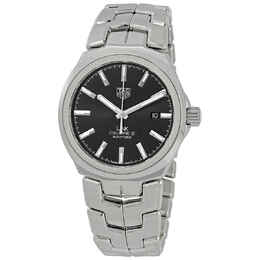 Tag Heuer Link Automatic Black Dial Mens Watch wbc2110.ba0603