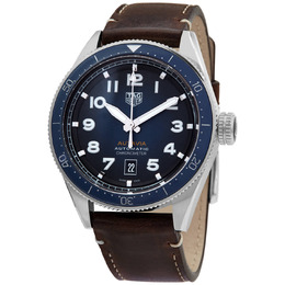 Tag Heuer Autavia Automatic Dark Blue Dial Mens Watch wbe5116.fc8266