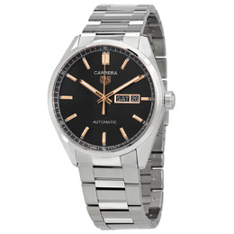 Tag Heuer Carrera Automatic Black Dial Mens Watch WBN2013-BA0640 wbn2013.ba0640