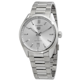 Tag Heuer Carrera Automatic Grey Dial Mens Watch wbn2111-ba0639