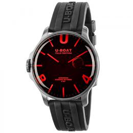 U-Boat Capsoil Quartz Black Dial Mens Watch 8465