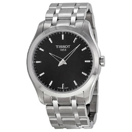 Tissot t03544611051 Mens Black Dial Stainless Steel Watch
