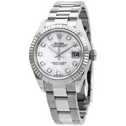 Rolex Lady Datejust Automatic Mother of Pearl Diamond Dial Ladies Oyster Watch 279174mdo