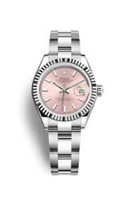 Rolex Lady Datejust Automatic Pink Dial Ladies Oyster Watch 279174pso