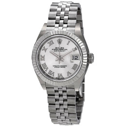 Rolex Lady Datejust Automatic Silver Dial Ladies Jubilee Watch 279174srj