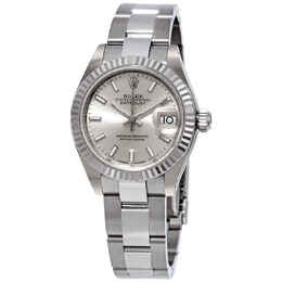 Rolex Lady-Datejust Silver Dial Automatic Ladies Oyster Watch 279174sso