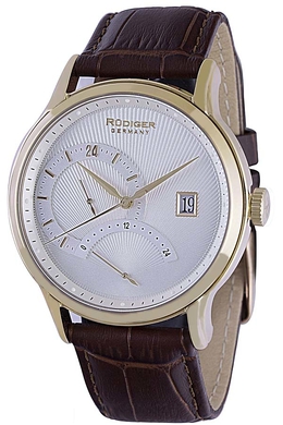 Rudiger Aachen Mens Silver Dial Watch R2700-02-016