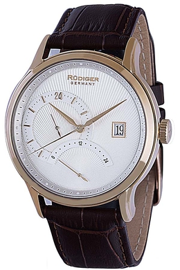 Rudiger Aachen Silver Dial Mens Watch R2700-09-001