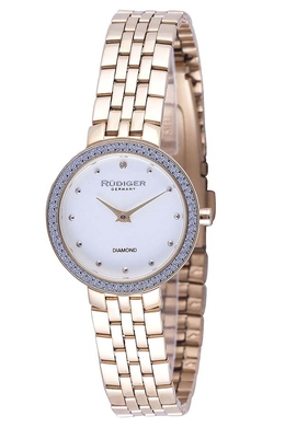 Rudiger Hesse White Dial Ladies Watch Model R3302-09-001