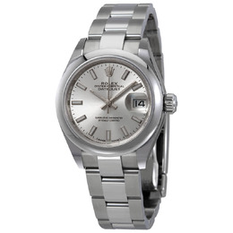 Rolex Lady Datejust Automatic Silver Dial Ladies Oyster Watch 279160sso