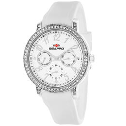 Seapro Swell Quartz Silver Dial Ladies Watch sp4410