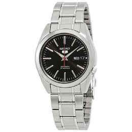 Seiko Series 5 Automatic Black Dial Mens Watch snkl45