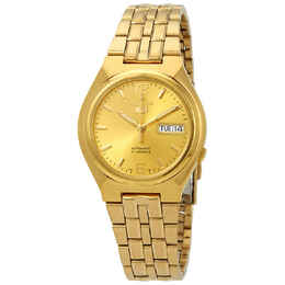 Seiko Series 5 Automatic Gold Dial Mens Watch snkl64