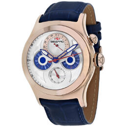Seapro Chronoscope Quartz White Dial Mens Watch sp0133