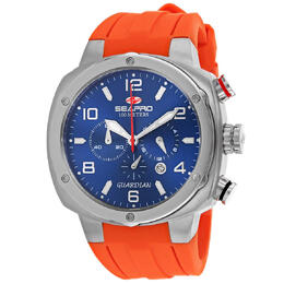 Seapro Guardian Chronograph Quartz Blue Dial Mens Watch SP3345