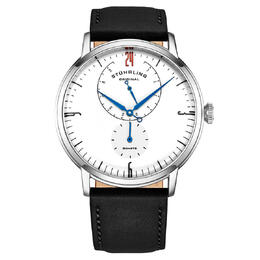 Stuhrling Original Symphony Quartz White Dial Mens Watch M13662