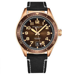 Stuhrling Original Monaco Brown Dial Mens Watch M13664