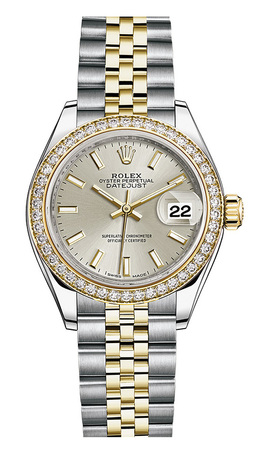 Rolex Lady Datejust Sundust Dial Diamond Bezel Automatic Watch 279383snsj