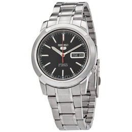 Seiko 5 Automatic Black Dial Mens Watch snke53k1