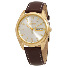 Seiko Neo Classic Quartz Champagne Dial Mens Watch sur450p1