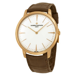 Vacheron Constantin Patrimony Grand Taille 18kt Rose Gold Manual Wind Mens Watch 81180000r-9159