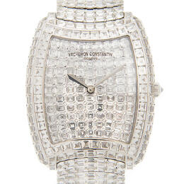 Vacheron Constantin Metiers d'Art Hand Wind Diamond Ladies Watch 81750/s01g-9198