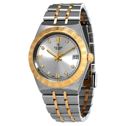 Tudor Royal Automatic Diamond Silver Dial Ladies Watch m28403-0002