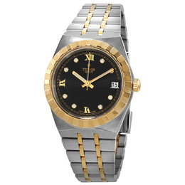 Tudor Royal Automatic Diamond Black Dial 34 mm Watch m28403-0005
