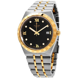 Tudor Royal Automatic Diamond Black Dial 38 mm Watch m28503-0004