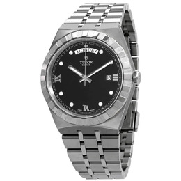 Tudor Royal Automatic Diamond Black Dial 41 mm Watch m28600-0004