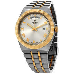 Tudor Royal Automatic Silver Dial Mens 41 mm Watch m28603-0001