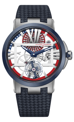 Ulysse Nardin Executive Skeleton Tourbillon Mens Limited Edition Hand Wound Watch 1713-139le/us