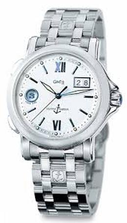 Ulysse Nardin Dual Time Silver Dial Automatic Mens Watch 223-88-7