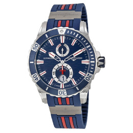Ulysse Nardin Maxi Marine Diver Blue Dial Mens Watch 263-10-3R-93 263-10-3r/93