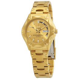 Seiko 5 Automatic Gold Dial Mens Watch snz450j1