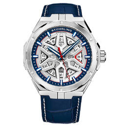 Stuhrling Legacy Automatic Blue Dial Mens Watch m13491