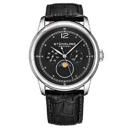 Stuhrling Symphony Black Dial Mens Watch m15526